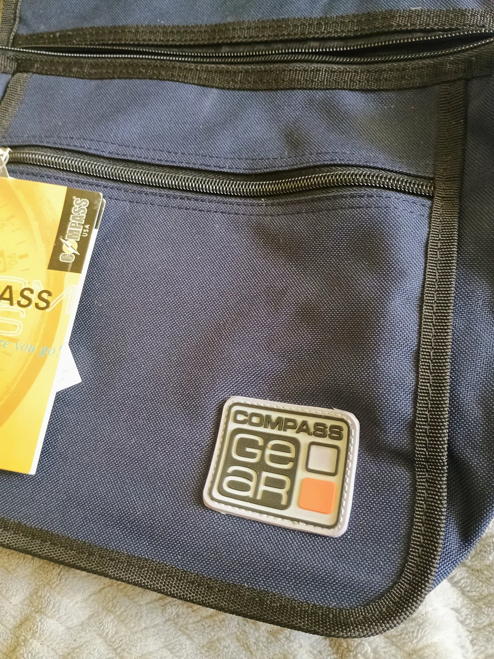 Navy Crossbody Sling Bag for Men or Women